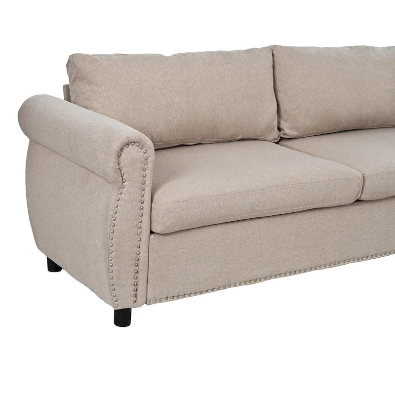 Canapé-lit convertible 80,7 avec matelas en mousse