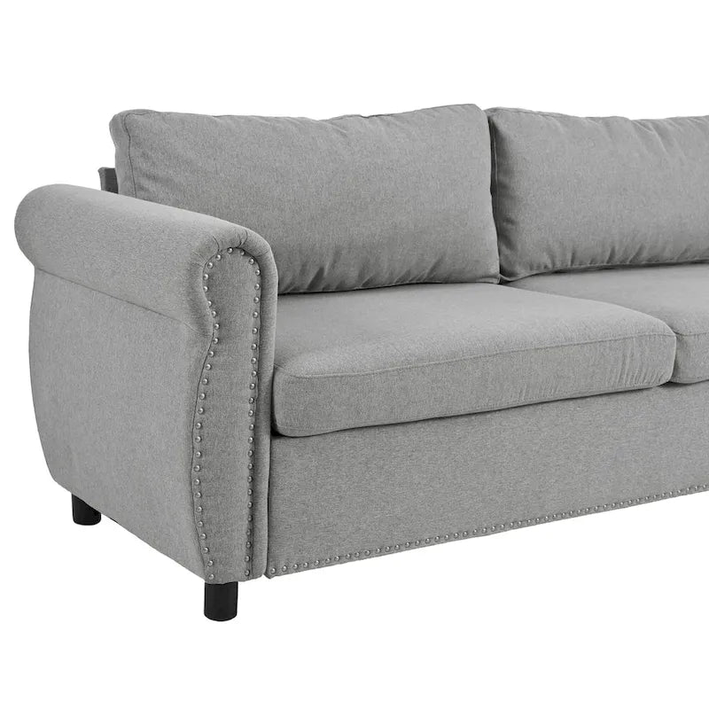 Canapé-lit convertible 80,7 avec matelas en mousse