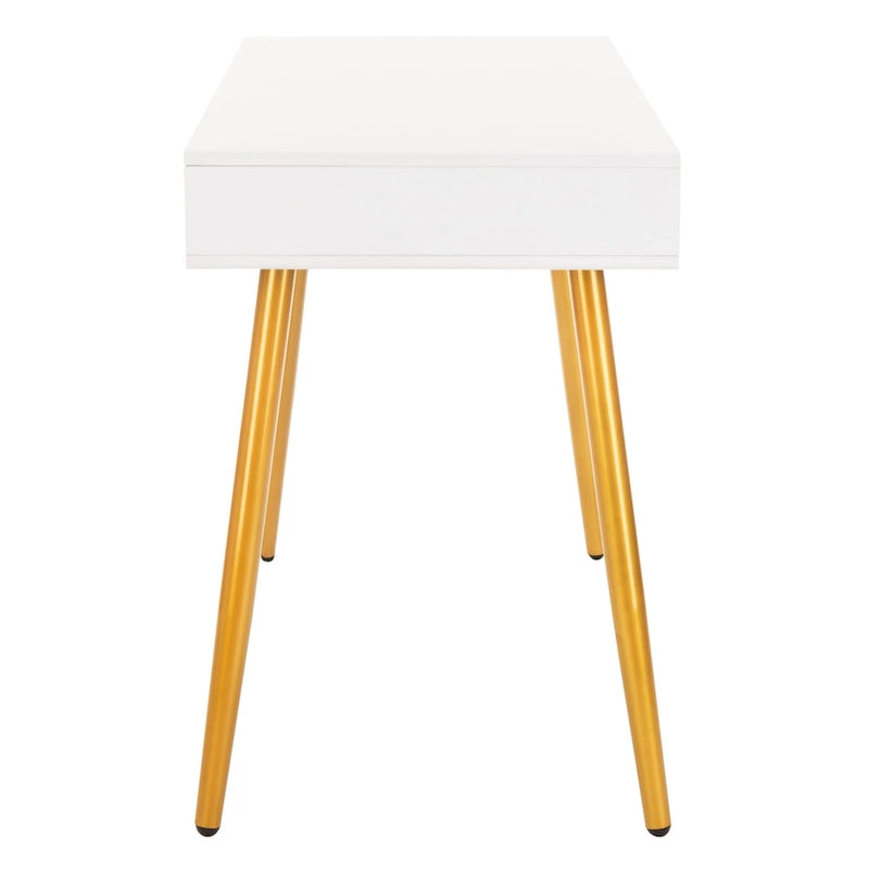 Bureau Mid-Century Moderne avec 1 tiroir et 1 étagère