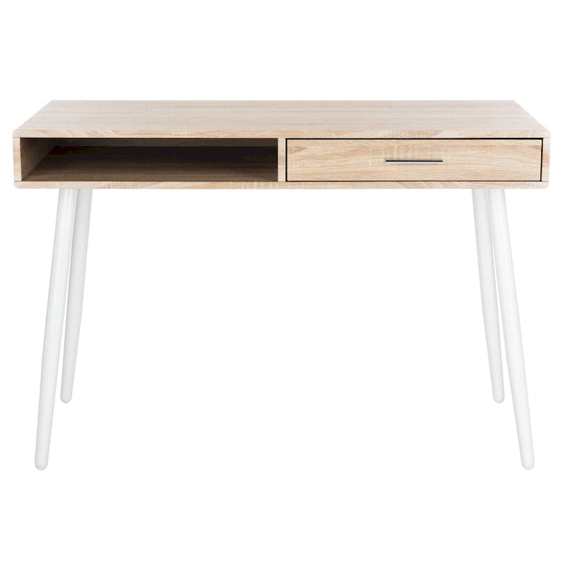 Bureau Mid-Century Moderne avec 1 tiroir et 1 étagère