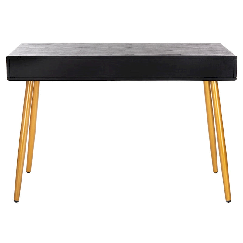 Bureau Mid-Century Moderne avec 1 tiroir et 1 étagère