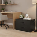 Commode à 2 tiroirs empilables, cube de rangement en bois multifonctionnel