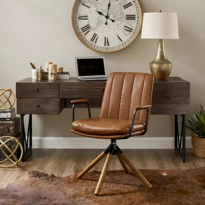 Chaises de bureau pivotantes milieu de siècle
